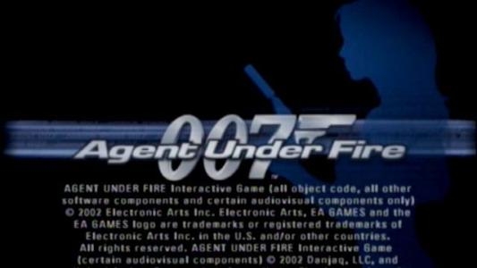 007: Agent Under Fire [Platinum Hits] titlescreen