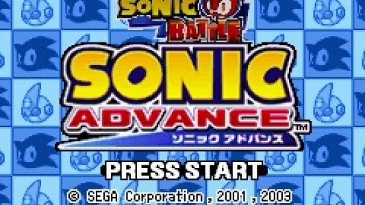 2 Games in 1: Sonic Advance + Sonic Battle screenshot