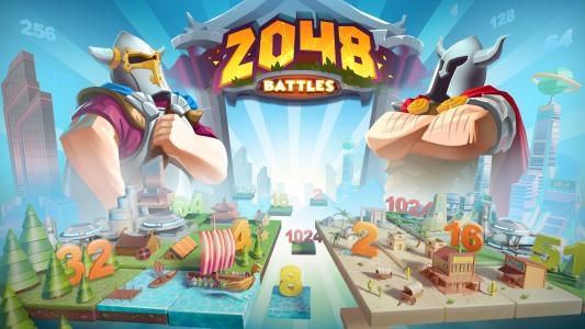 2048 battles titlescreen