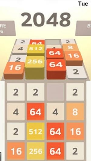 2048 screenshot