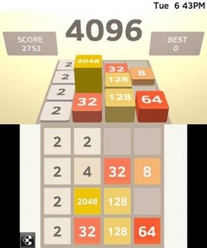 2048 screenshot