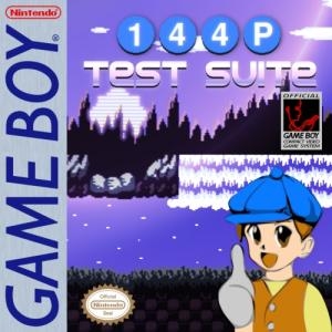 240p TestSuite Mini GameBoy