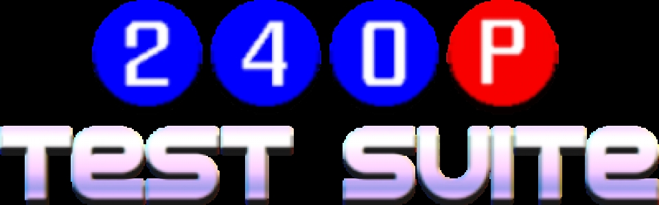240p TestSuite PS1 clearlogo