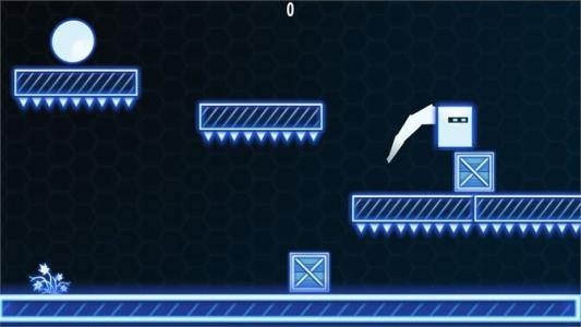 2D Neon Cube screenshot