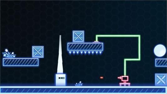 2D Neon Cube screenshot