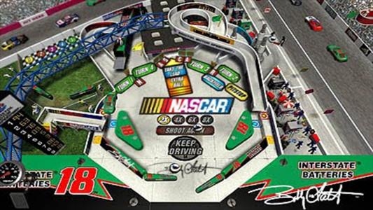 3-D Ultra Pinball: NASCAR fanart