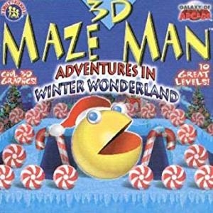 3D Maze Man Adventures In Winter Wonderland