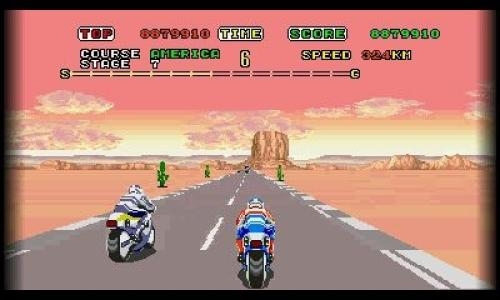 3D Super Hang-On screenshot