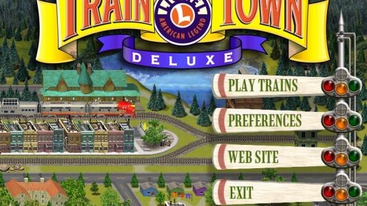 3D Ultra Train Town Deluxe titlescreen