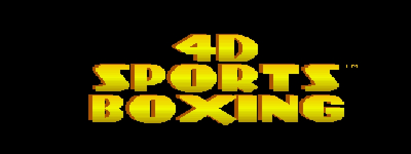 4D Sports Boxing clearlogo