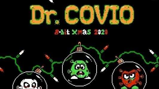 8-BIT XMAS 2020 titlescreen