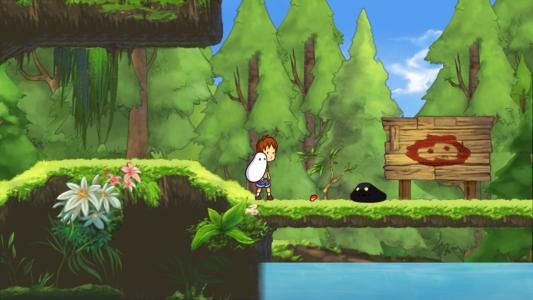 A Boy and His Blob screenshot