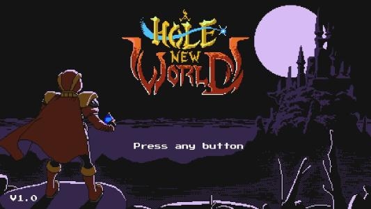 A Hole New World titlescreen