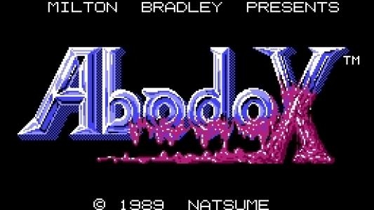 Abadox: The Deadly Inner War titlescreen