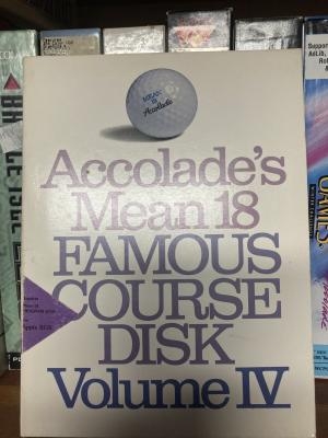 Accolade's Mean 18 - Famous Course Disk Vol IV