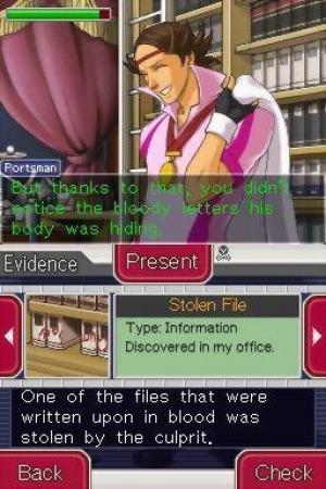 Ace Attorney Investigations: Miles Edgeworth screenshot