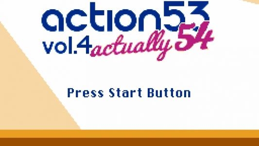 Action 53 Volume 4: Actually 54 titlescreen