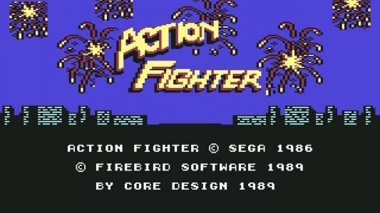 Action Fighter titlescreen