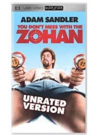 Adam Sandler You Don't Mess With The Zohan Unrated Version