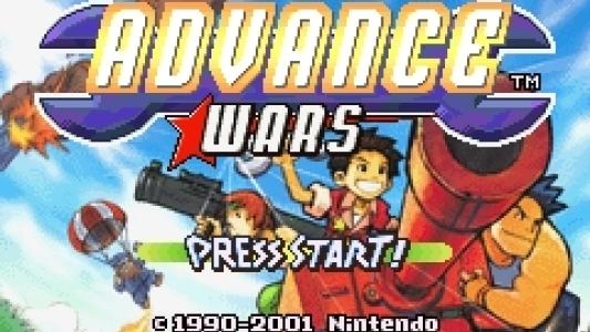 Advance Wars titlescreen