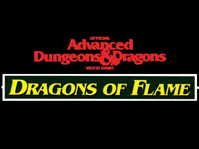 Advanced Dungeons & Dragons: Dragons of Flame clearlogo