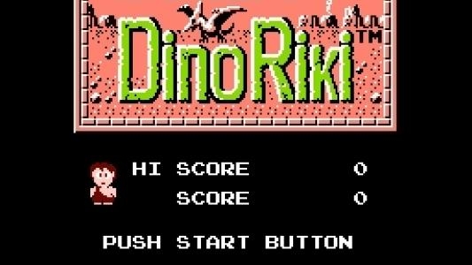 Adventures of Dino Riki titlescreen