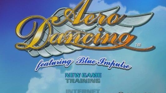 Aero Dancing featuring Blue Impulse titlescreen
