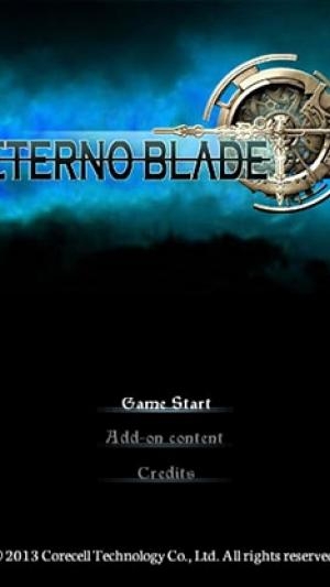 AeternoBlade titlescreen