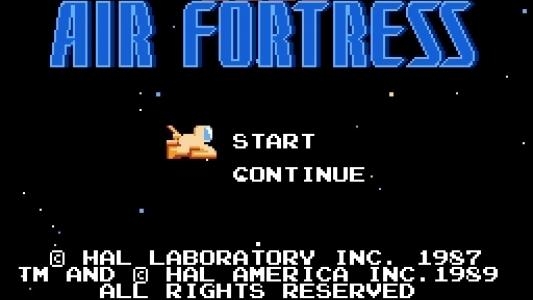 Air Fortress titlescreen