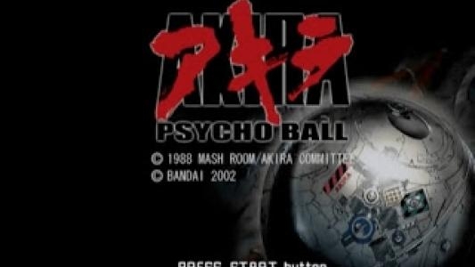 Akira Psycho Ball titlescreen
