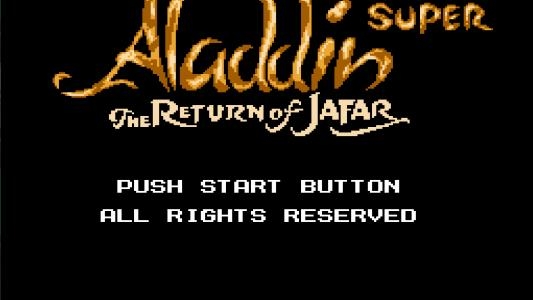 Aladdin: The Return of Jafar titlescreen