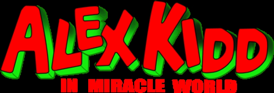 Alex Kidd in Miracle World clearlogo