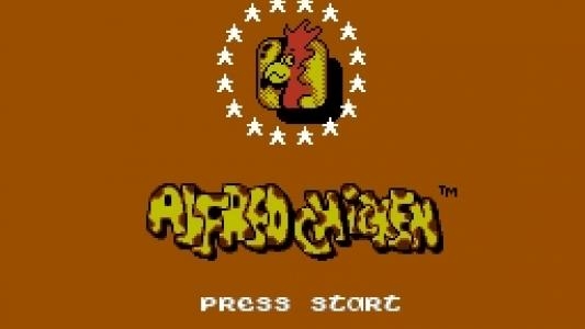 Alfred Chicken titlescreen