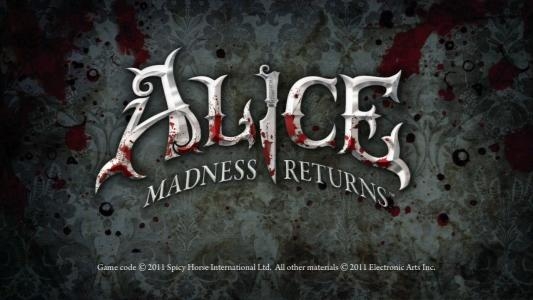 Alice: Madness Returns titlescreen