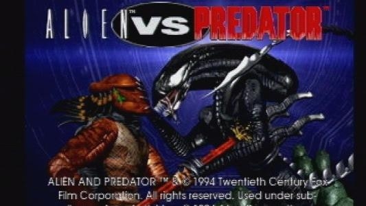 Alien vs. Predator titlescreen