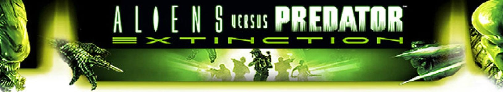 Aliens Versus Predator: Extinction banner