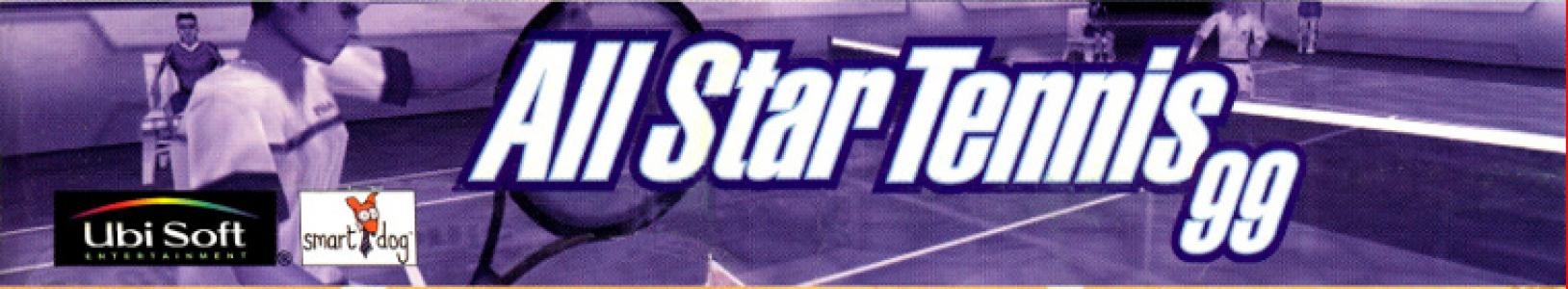 All Star Tennis 99 banner