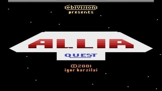 Allia Quest titlescreen