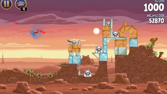 Angry Birds Star Wars screenshot