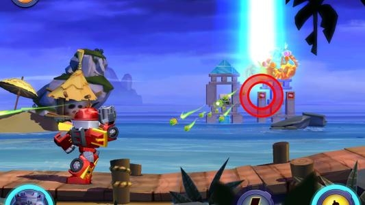 Angry Birds Transformers screenshot