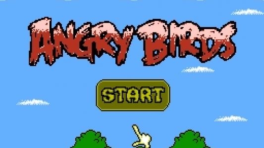 Angry Birds titlescreen