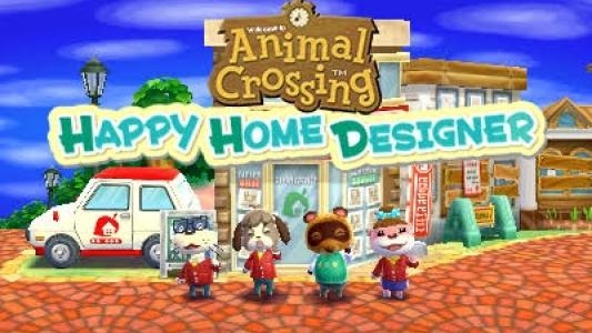 Animal Crossing: Happy Home Designer [Amiibo Reader/Writer Bundle] titlescreen