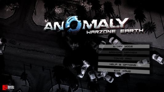 Anomaly: Warzone Earth titlescreen