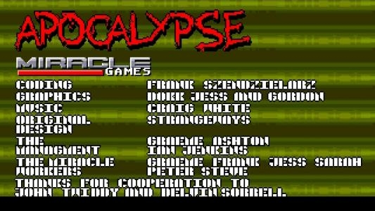 Apocalypse titlescreen