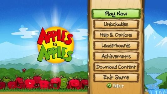 Apples to Apples titlescreen