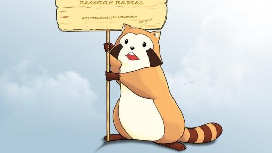 Araiguma Rascal: Raccoon Rascal fanart
