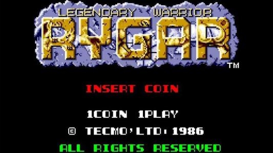Arcade Archives: Rygar titlescreen