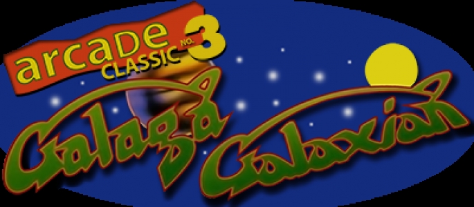 Arcade Classic No. 3: Galaga / Galaxian clearlogo