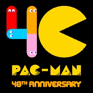 Arcade1Up 40th Anniversary Pac-Man Special Edition Arcade Machine clearlogo