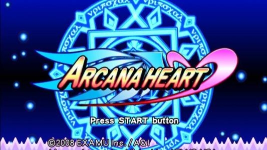 Arcana Heart titlescreen